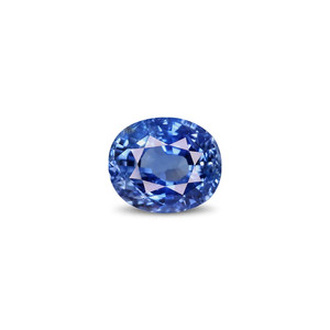 Zafiro Azul Real Facetado, Piedra Preciosa Suelta de 10 mm, Tratado Térmicamente, Calibrado, 3.99 Quilates - Product Image 1