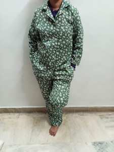 Handmade Indian Cotton Pajama Set for <b>Women</b> Summer Block Print Lounge Wear for Bridesmaids Wedding Guests Personalized PJ Set - Product Image 2