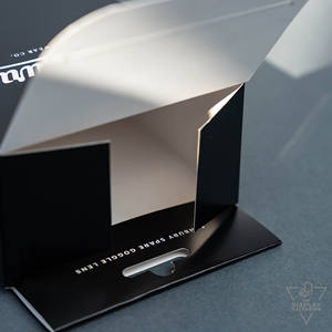 Elegante personalizado impreso Flocons Avoine Nut Biscuit Perfume Green Mailer Packaging Essentials Carpetas pequeñas para suministros de bienestar - Product Image 4