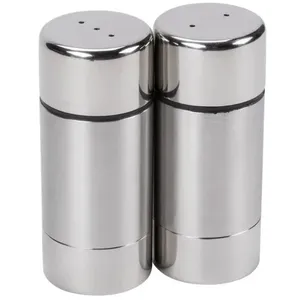 Juego de Salero y Pimentero de Acero Inoxidable, Ecológico, Apto para Lavavajillas, Herramientas para Especias y Hierbas para el Hogar, Venta al por Mayor - Product Image 3