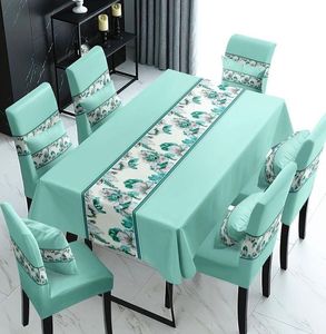 Mantel Moderno Personalizado de Mezcla de Poliéster Satinado Premium - Resistente a las Manchas e Impermeable, Tamaño Personalizado, para Uso Doméstico y en Restaurantes - Product Image 5