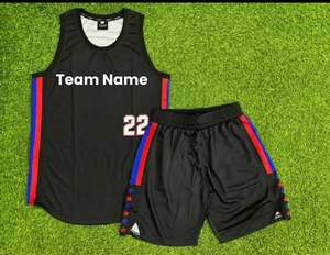 Vente en gros uniforme de basket-ball BSCI ensemble de maillots vêtements de sport respirants pour hommes et enfants options de taille plus option vierge disponible - Product Image 4