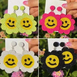 2023 Top Trending proveedor indio bordado a mano con cuentas pendientes colgantes de perlas nuevo último diseño perfecto regalo de moda - Product Image 3