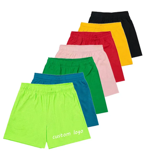 Women's New Fashion Casual Sweat <b>Shorts</b> 100% Cotton <b>Gym</b> Wear Custom Wholesale Breathable with Bow and Button Decorations - Product Image 1