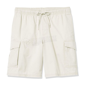 2022 meilleure qualité hommes décontracté extérieur toile Shorts personnalisé 100% coton écologique uni teint solide et respirant nouveauté - Product Image 1