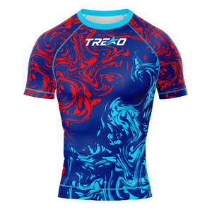 2025-26 Breathable MMA Rash Guard for Men Lightweight Wrestling <b>Compression</b> <b>Shirt</b> <b>Custom</b> Winter <b>Design</b> Rash Guard for Men - Product Image 5