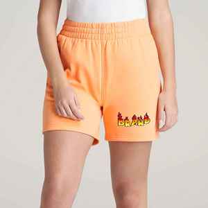 Women's <b>Board</b> Shorts 100% Cotton Lightweight Quick Dry Breathable Elastic Waist Custom Logo Streetwear Customizable Colors - Product Image 1