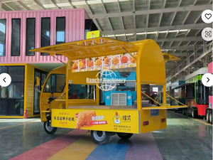 Camión de Comida Rápida/Food Truck de Acero Inoxidable Hecho en China para Helados/Hot Dogs - Product Image 2