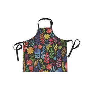 Delantal de cocina con estampado personalizado de algodón transpirable de diseño único de gran oferta con logotipo personal personalizado - Product Image 4