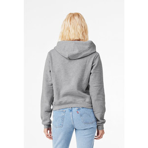 Bella + toile 7519 sweat à capuche classique pour femme 52/48 coton peigné filé à l'anneau/polyester polaire sweat dames pull - Product Image 5