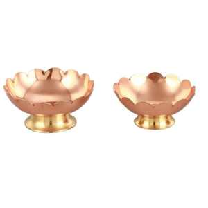 Cuenco de frutas secas de Metal de cobre puro, almacenamiento decorativo para nueces, aperitivos y dulces, accesorio de fiesta duradero - Product Image 1