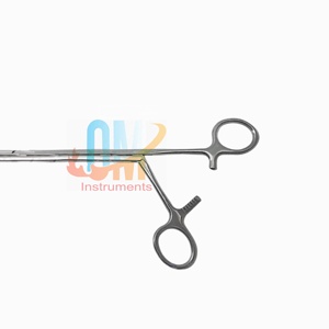 Pince Chitwood pour chirurgie cardiothoracique, instruments chirurgicaux, forceps certifiés ISO, en acier inoxydable massif, vente chaude, alimentation manuelle - Product Image 5
