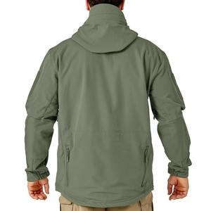 Veste tactique d'hiver pour homme, sur mesure, en gros, imperméable, softshell, respirante, en nylon et polyester, pour homme - Product Image 2