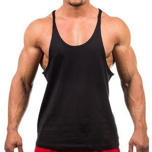 Débardeur uni pour hommes, Bodybuilding Singlet Gyms Stringer, chemise sans manches, blanc, vêtements de Fitness, vêtements de sport, gilet musculaire, nouvelle collection - Product Image 5