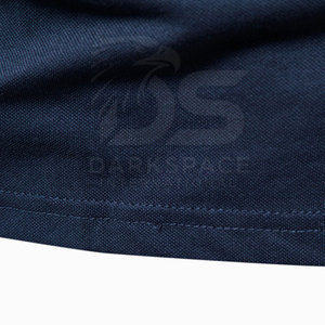Chemise pour homme 100% coton, respirante, à manches courtes, décontractée, de haute qualité, confortable, séchage rapide, motif uni, tissu tricoté - Product Image 5