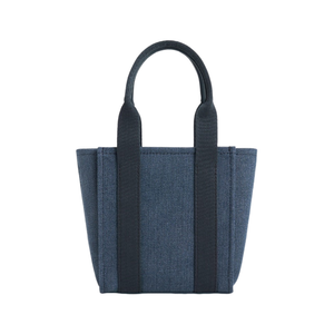 OEM ODM Sac de plage en toile de coton à tissu épais recyclé de haute qualité avec sangle en cuir Direct d'usine à bas quantité minimale de commande - Product Image 3