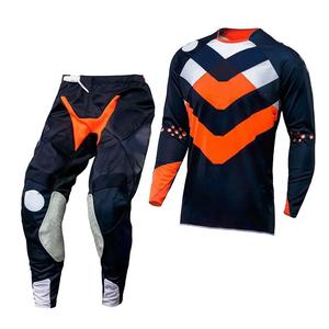 ชุดแข่งรถวิบาก MX ชุดกีฬาผ้าฝ้าย % สำหรับจักรยานสกปรก2024ออกแบบได้ตามต้องการ - Product Image 6