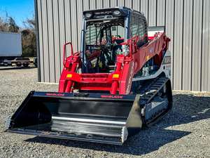 Free Shipping TAKEUCHI TL12V2 112hp Skid <b>Steer</b> Loader CE EPA Approved Crawler Loader With Front Loader Skid <b>Steer</b> Attachment - Product Image 3