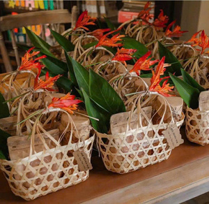 Boîte cadeau en bambou de qualité supérieure, fabriquée à la main au Vietnam, pour un emballage cadeau de luxe - Product Image 1