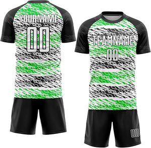 Tenue de football personnalisée de qualité supérieure, impression numérique, respirante, maillot de football unisexe, ensemble de vêtements de football pour les clubs - Product Image 1