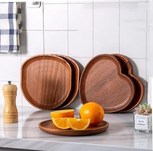 Gran oferta, plato Premium de madera de Acacia con forma de corazón, bandeja romántica para servir bodas para aperitivos, pasteles, frutas, nueces, aperitivos, regalos de San Valentín - Product Image 6