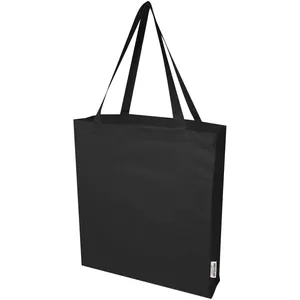 Sac fourre-tout en coton recyclé Madras, produit promotionnel durable pour le merchandising - Product Image 2