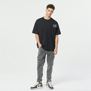 เสื้อยืดครอปท็อปคอกลมแขนยาวผู้ชาย ฤดูใบไม้ผลิ 2025 ผ้าซาตินคอตตอน 100% ระบายอากาศได้ดี เป็นมิตรกับสิ่งแวดล้อม สไตล์ลำลอง - Product Image 1