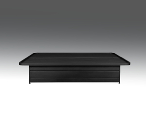 Base de lit à plateforme robuste de taille King Size avec support à lattes en acier, conception antidérapante, assemblage facile pour la maison et la chambre à coucher de l'hôtel - Product Image 3