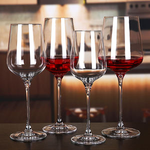 <span class=keywords><strong>Verre</strong></span> à Vin Rouge en Cristal de Luxe Élégant, Goblet à Long Pied pour Mariage, Fête, Restaurant, Bar – Vente en Gros, Stock PRÊT À L'EXPÉDITION, Verrerie Premium - Product Image 1