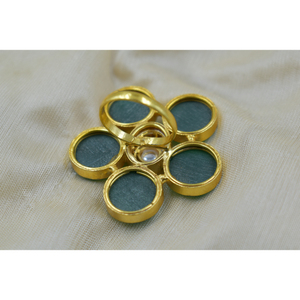 ดอกไม้ desgin เครื่องประดับชุบทอง ทองเหลืองชุบทอง หิน ดอกไม้ แหวน เครื่องประดับ ผู้หญิง แหวนเครื่องประดับแฟชั่นขั้นพื้นฐาน - Product Image 5