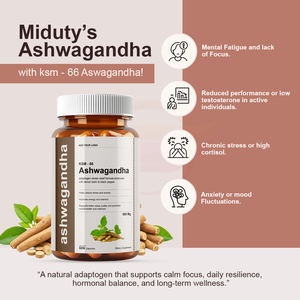 Top Quality Wholesale Herbal Dietary Supplements KSM 66 Ashwagandha Capsules at Best Market Price From India - Product Image 3