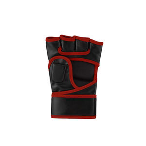 Guantes de cuero MMA de medio dedo personalizados de alta calidad para hombre, diseño de encaje fácil de usar, precio razonable a la venta para artes marciales, Boxeo - Product Image 2