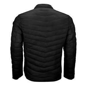 Veste matelassée légère à col montant pour homme, coupe ajustée |   Personnalisable, doux, chaud, coupe-vent, respirant, pour l'extérieur en hiver - Product Image 6