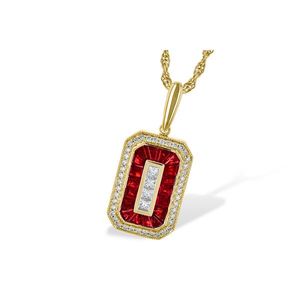 14KT Gold Diamond Pendants & Charms <b>Necklace</b> - Product Image 1