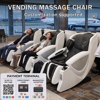 Fauteuil de massage intelligent 3D à gravité zéro avec système de paiement par carte et code QR pour gares et commerces mondiaux