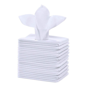 Servilletas de cocina desechables modernas de algodón 100%, paño de cocina con logotipo personalizado liso, servilleta para restaurante y Bar, toallas de cocina - Product Image 1