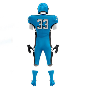 Ensemble de vêtements de sport pour le football américain, maillot et pantalon d'entraînement, coupe athlétique, vêtements de performance durables - Product Image 3