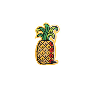 Customized Fruit Design Iron on Embroidery Patches Top Quality Sew Iron on Embroidery Patch for Hoodies - Product Image 1