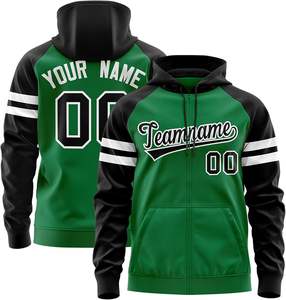 Sweats à capuche zippés à logo personnalisé pour adultes adolescents 100% coton chaud tissu polaire imprimé pour l'école salle de sport vêtements de mode OEM direct - Product Image 1