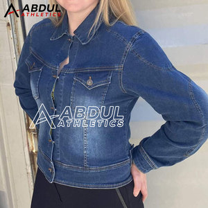 Chaqueta Vaquera para Mujer, Lavado Claro, Informal, para Uso Diario, Moda Urbana y Salidas - Product Image 3