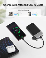 NOBIS Factory Wholesale Nouvelle Arrivée 65W 20000mAh avec Affichage LED, 2 USB-C, 2 USB-A pour iPad, iPhone, Tablette, Ordinateur Portable