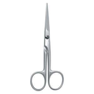 Ciseaux à barbe et à moustache en acier inoxydable allemand Outil de coupe de cheveux à pointe tranchante - Product Image 5