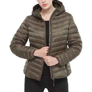 Chaquetas de mujer de marca personalizada Puffer Precio al por mayor Servicio OEM Nuevo estilo Chaquetas de mujer Chaqueta acolchada transpirable para mujer - Product Image 6