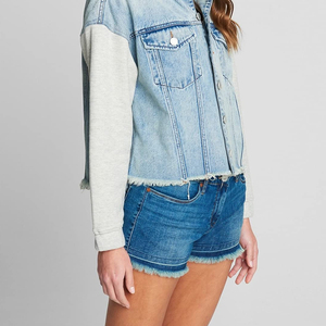 Recién llegado, chaqueta vaquera estilo Street Wear para mujer, chaqueta vaquera cómoda y sostenible para mujer a precios completos, enemiga para mujer - Product Image 5