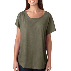 Camisetas de Manga Raglán para Mujer, Elásticas, Holgadas, de Algodón, Lisas - Product Image 4