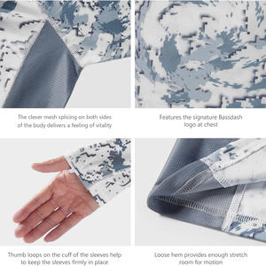 Camiseta de Protección Solar UPF50+ Transpirable, de Secado Rápido y Ecológica, con Camuflaje Premium, para Caza, Venta al Por Mayor - Product Image 6