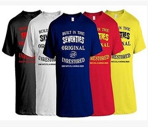 Moq bajo puff estampado 100% algodón gráfico camiseta impresión personalizada para hombre cuello redondo personalizado camiseta puff estampado - Product Image 3