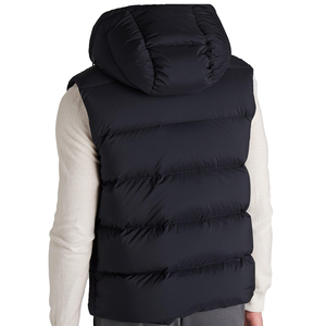 Gilet matelassé chaud d'hiver pour homme, sans manches, à capuche, doublé polaire, épais, pour l'extérieur - Product Image 2