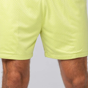 Pantalones cortos de gimnasio para hombre, superventas, personalizados, de lona de poliéster 100%, Material ligero transpirable para ropa informal de verano - Product Image 5