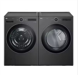 Factory Sealed Turbo Front Loading Automatic 360 Smart 4 5-cu ft High Efficiency Stackable <b>Washer</b> and Dryer - Product Image 4